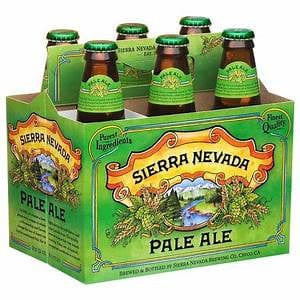 SIERRA NEVADA PALE ALE 6PK 12oz