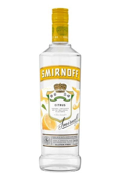 SMIRNOFF CITRUS 750ML – Banks Wines & Spirits