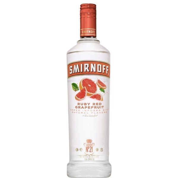 SMIRNOFF RUBY RED GRAPEFRUIT 750ML