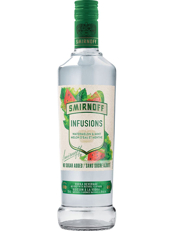 SMIRNOFF ZERO WATERMELON MINT 750ML