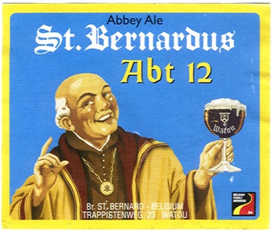 St Bernardus Abt 12 Abbey Ale 4 pack 11.2oz bottles