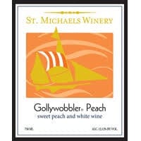 ST MICHAELS GOLLYWOBBLER PEACH 750ML