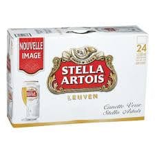 Stella Artois 24pk can