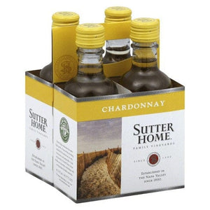 SUTTER HOME CHARDONNAY 4 PACK