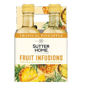 SUTTER HOME FRUIT INFUSIONS TROPICAL PINEAPPLE 4PK