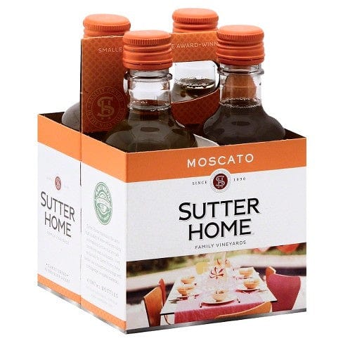 SUTTER HOME MOSCATO 4PK