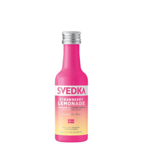 SVEDKA STRAWBERRY LEMONADE 50ML