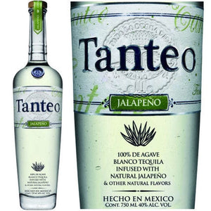 TANTEO JALAPENO TEQUILA 750ML