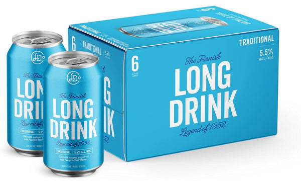THE FINNISH LONG DRINK TRADITIONAL CITRUS 6PK
