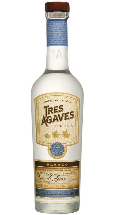 TRES AGAVES TEQUILA BLANCO 750ML