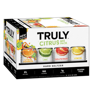 TRULY SPIKED CITRUS VAR PK CAN 12PK 12oz