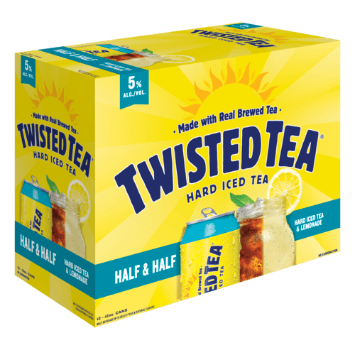 TWISTED TEA HALF & HALF CANS 12PK 12oz