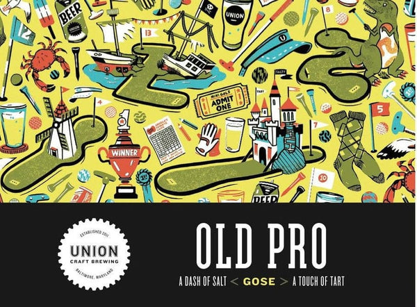 Union Craft Brewing Old Pro Gose 6 pack 12 ounce Can