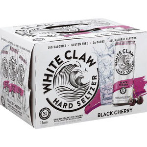 WHITE CLAW BLACK CHERRY 12pk CAN