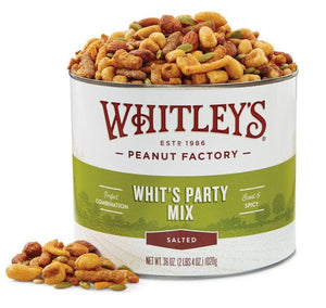 Whitley's Party Mix Peanuts 10.5oz
