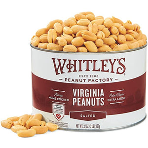 Whitleys Salted Peanuts 12oz