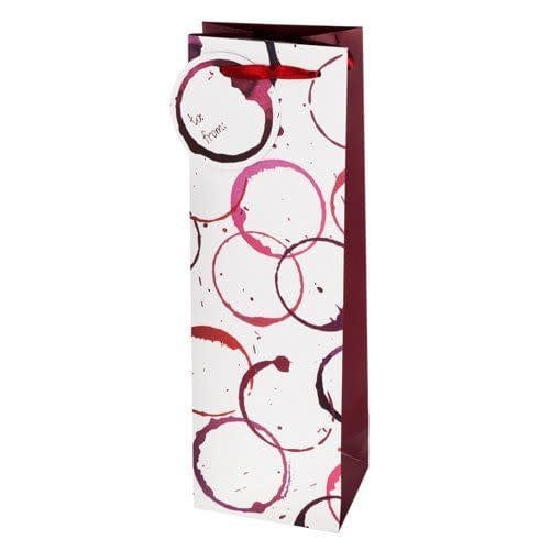 WINE STAINED GIFT BAG